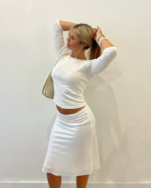 Monica Skirt (White)