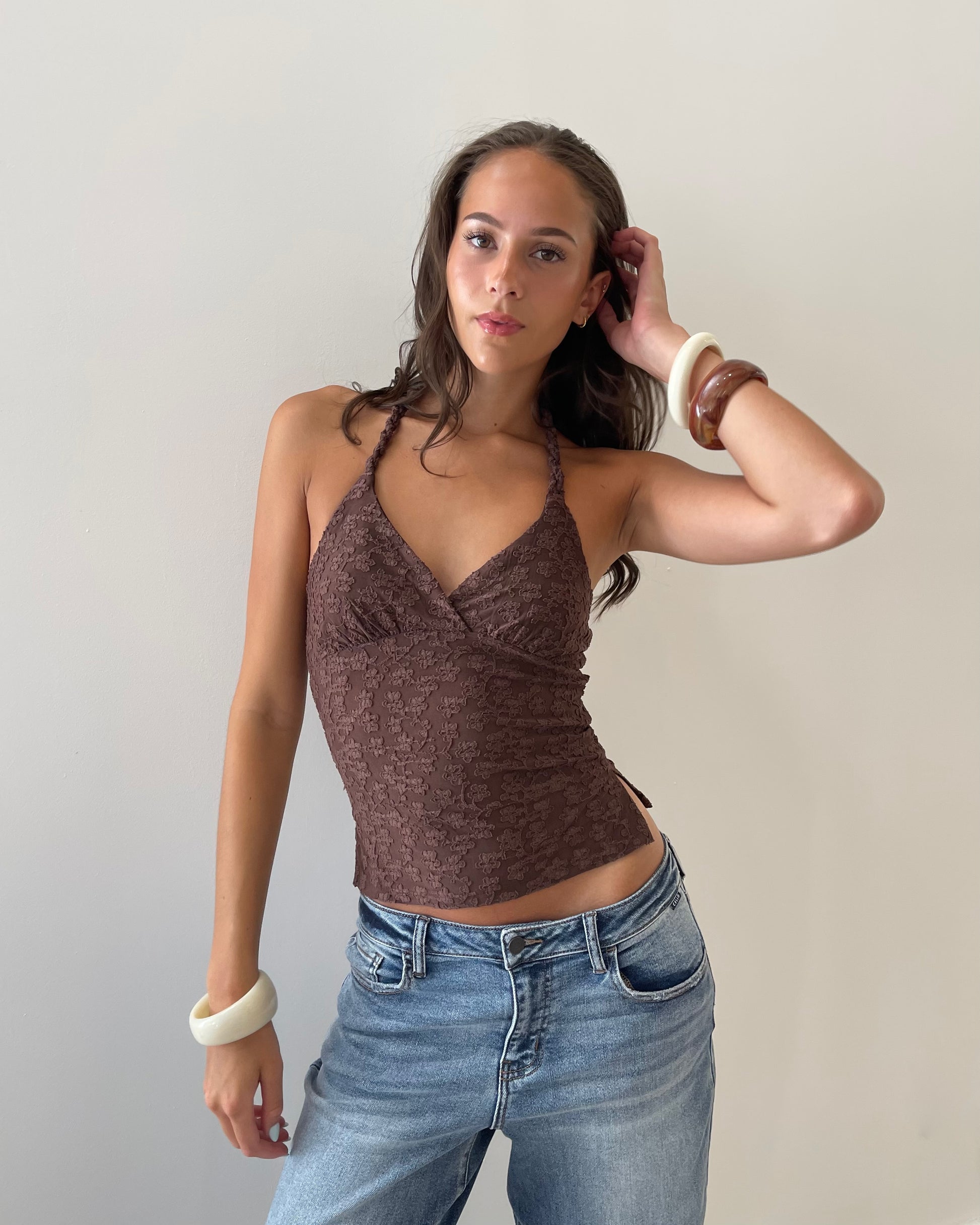 Arianna Top (Brown)