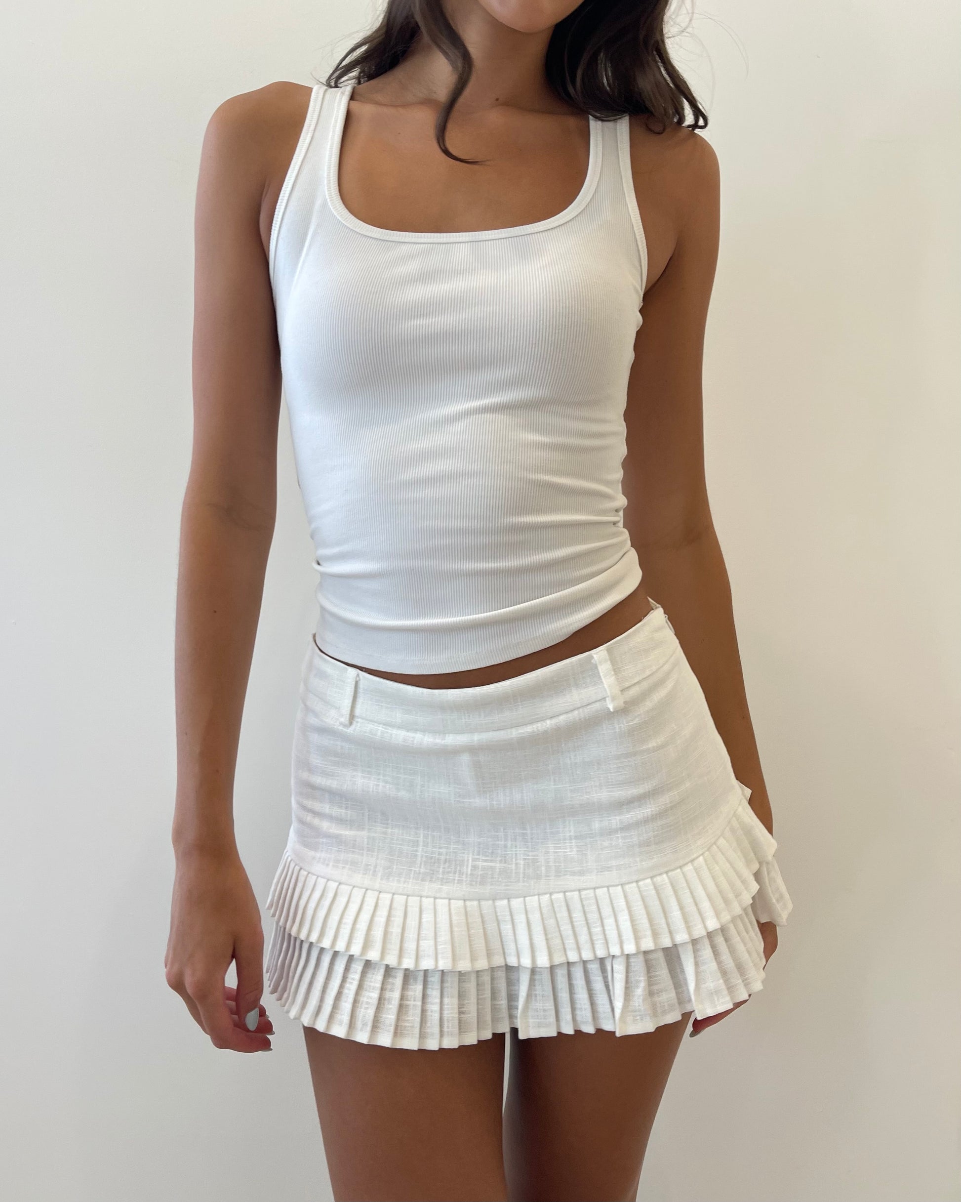 Clara Skirt (White)