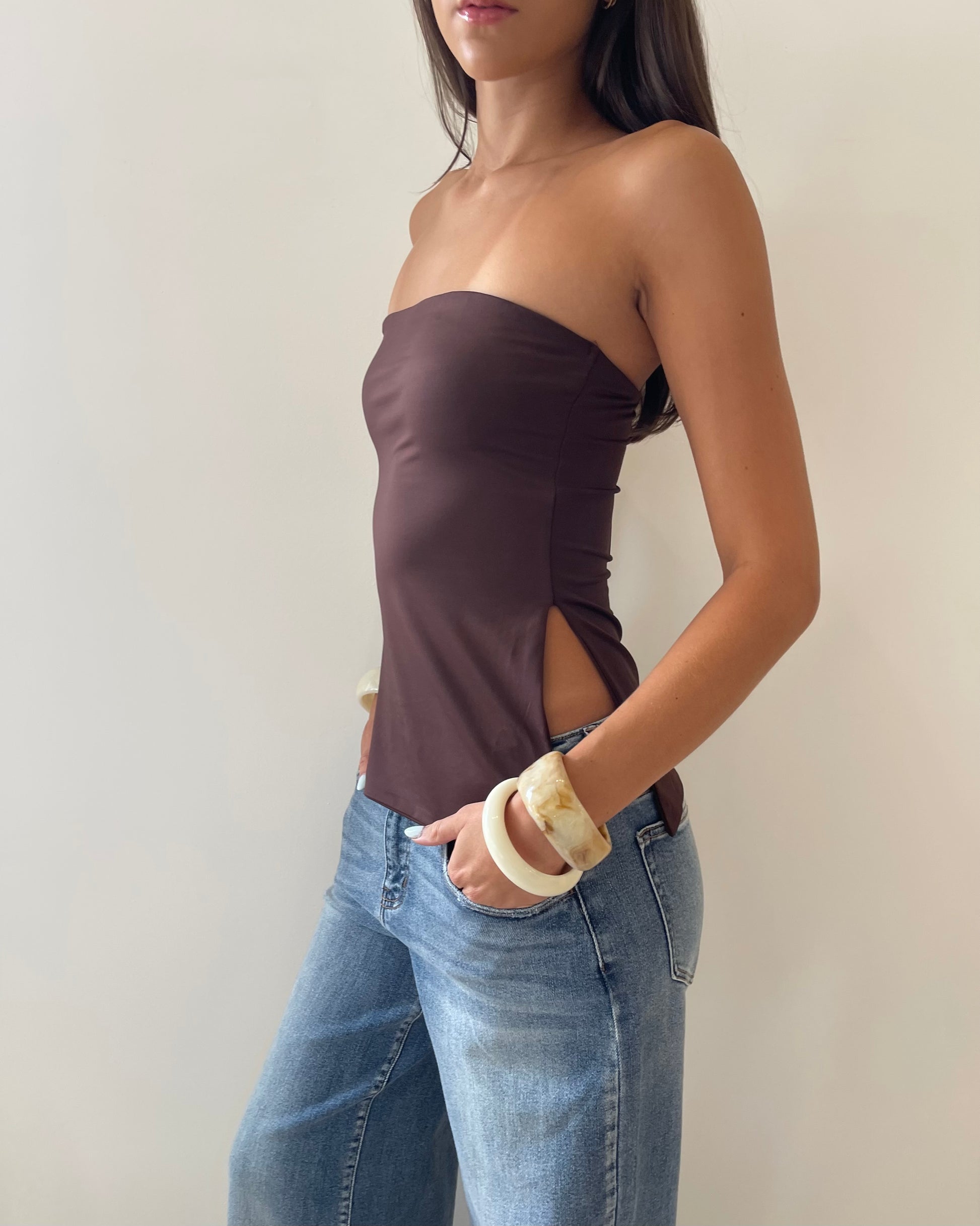 Claudia Top (Brown)