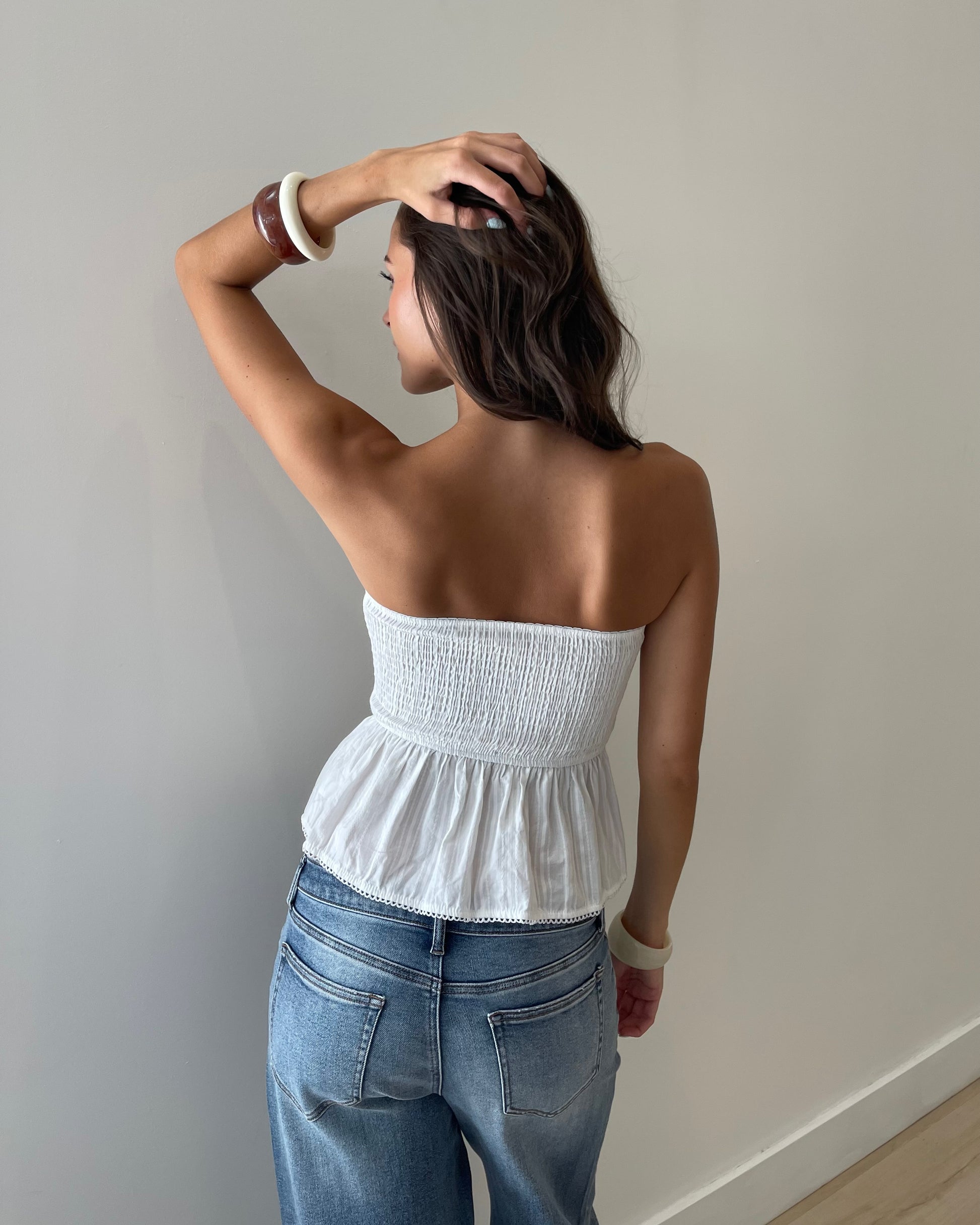 Hallie Top (White)