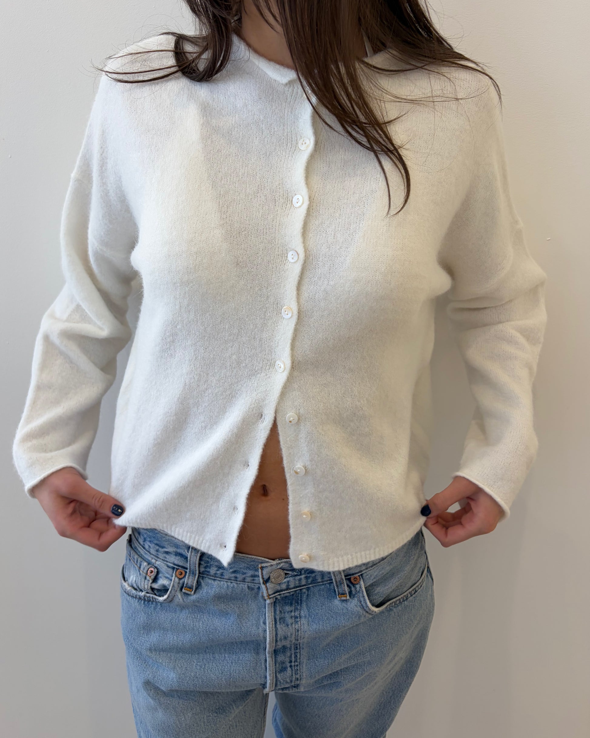 Sophie Cardigan (Ivory)