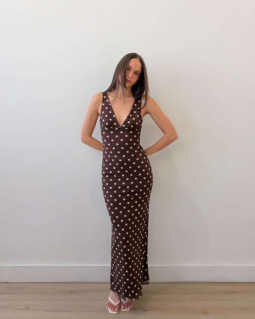 Elizabeth Dress (Brown)