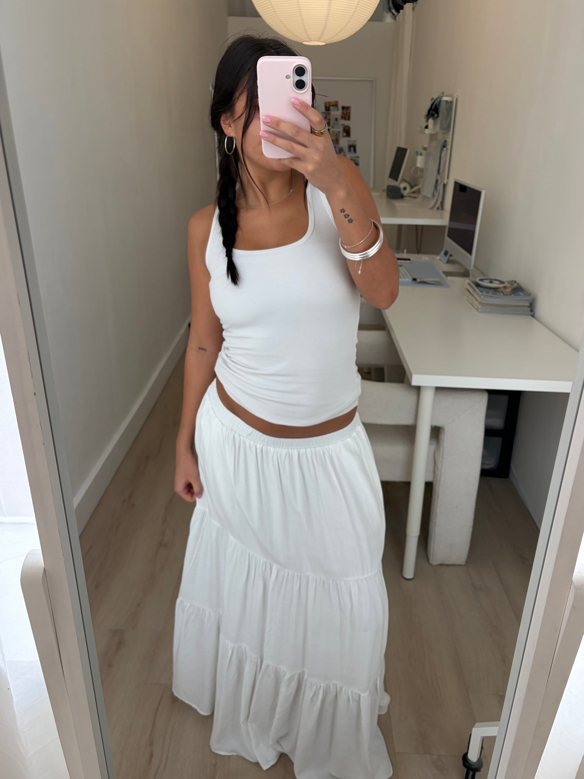 Bella Skirt (White)