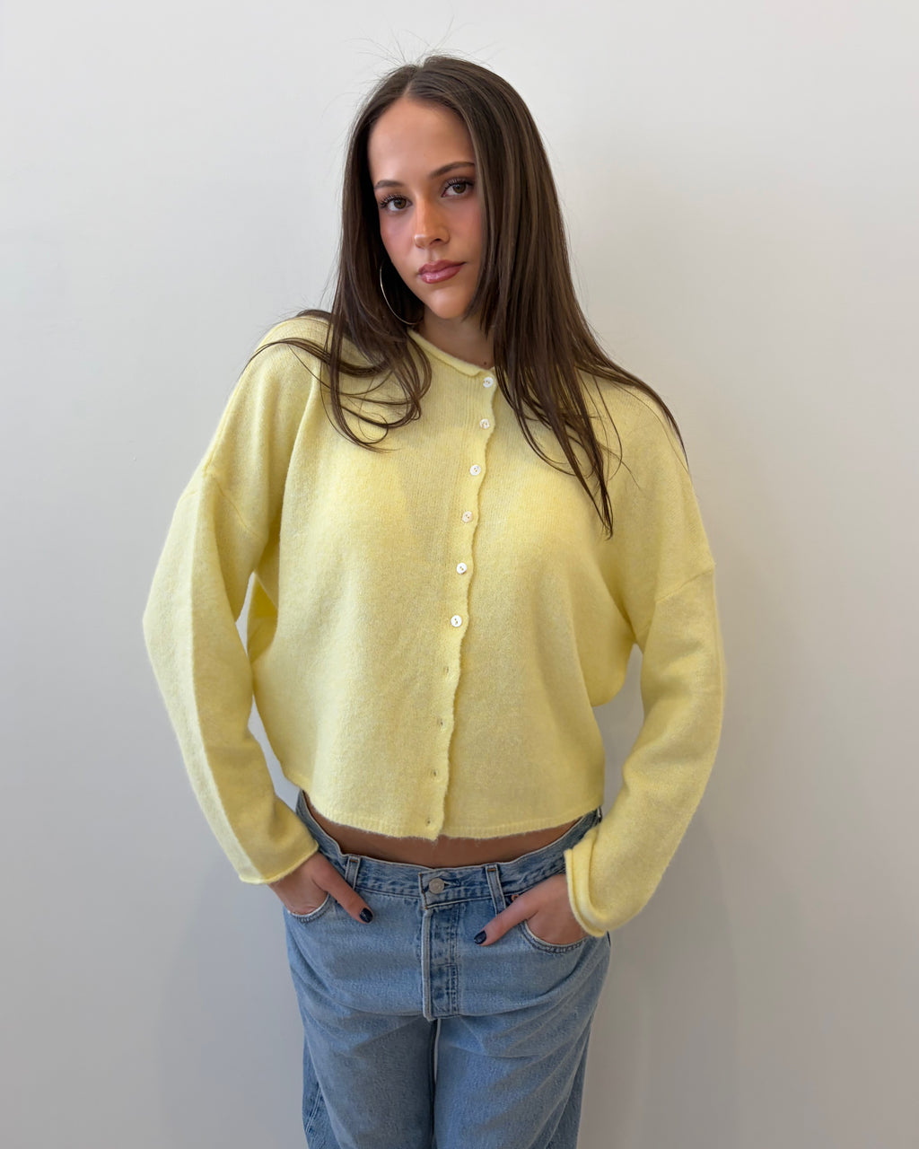 Sophie Cardigan (Yellow)