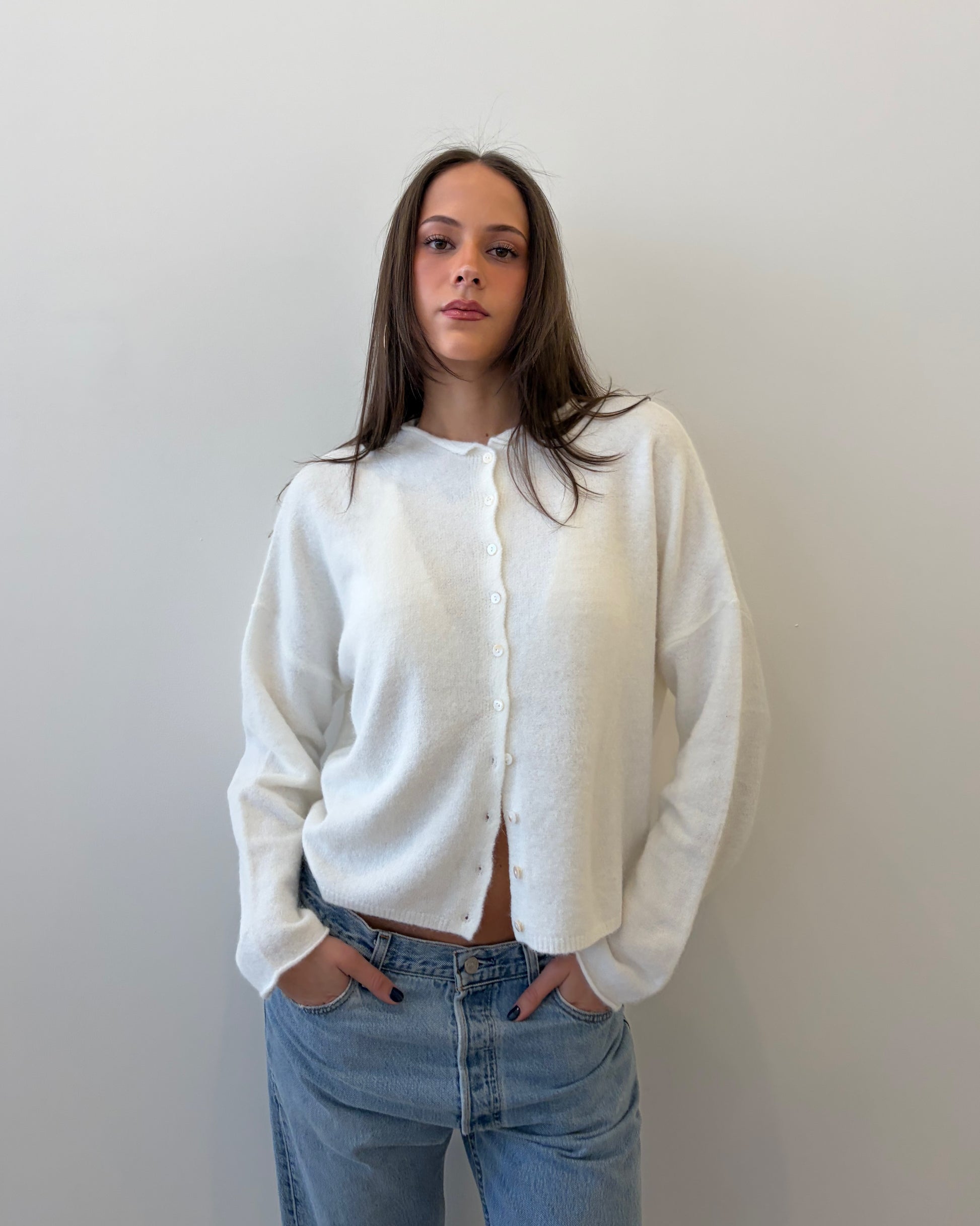 Sophie Cardigan (Ivory)