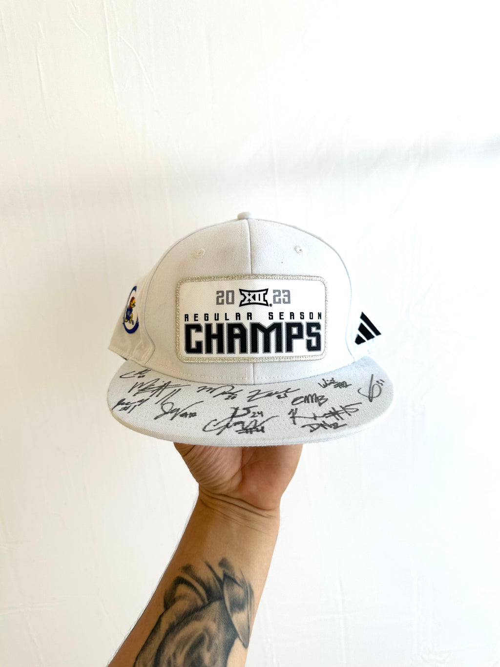 Kansas 23’ Championship Signed Hat