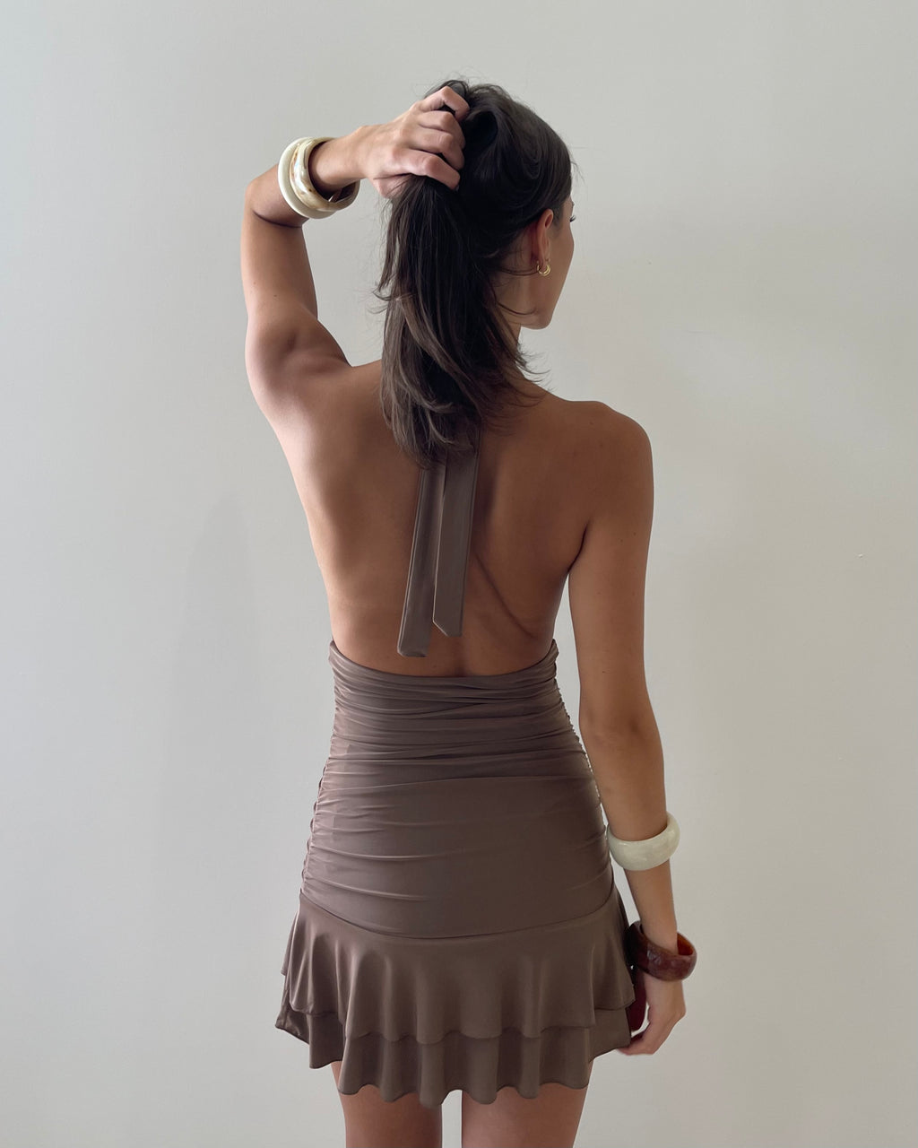 Pamela Dress (Brown)