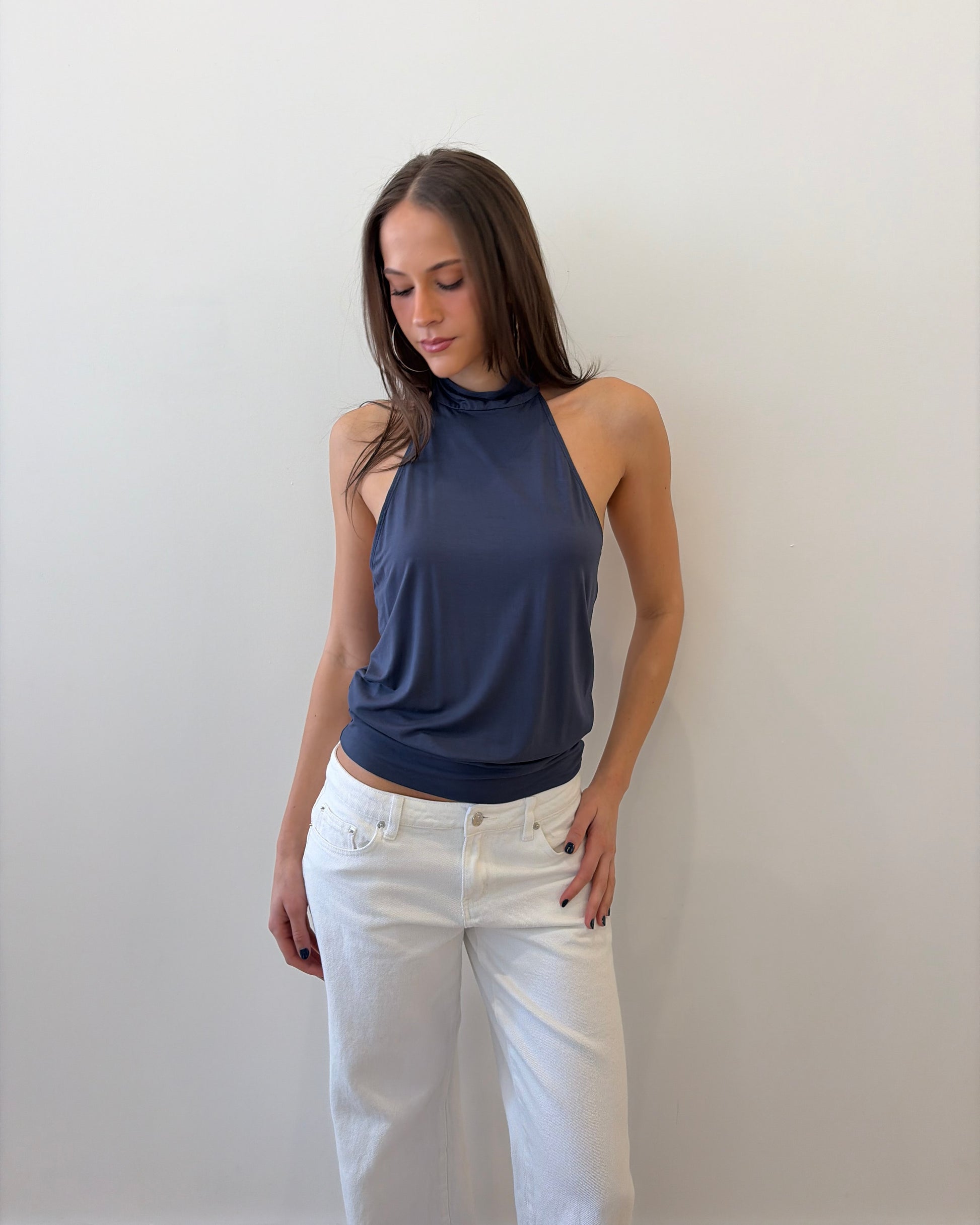 Natalia Top (Navy)