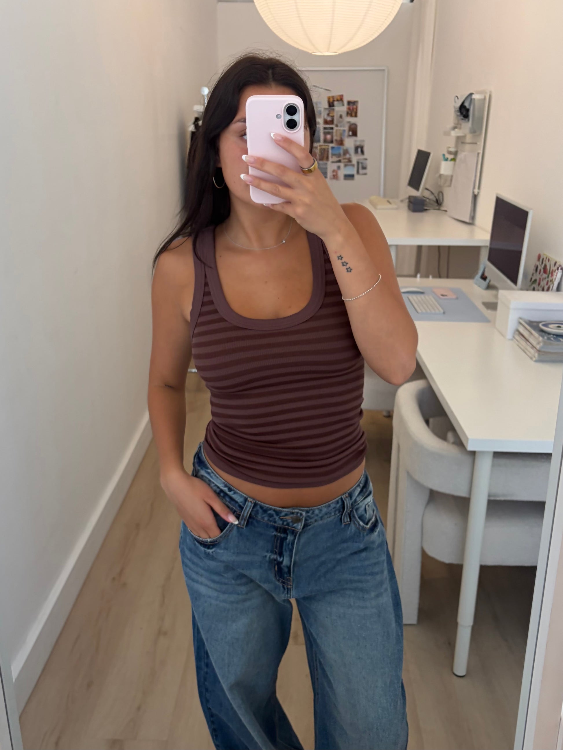 Kendall Tank (Brown)