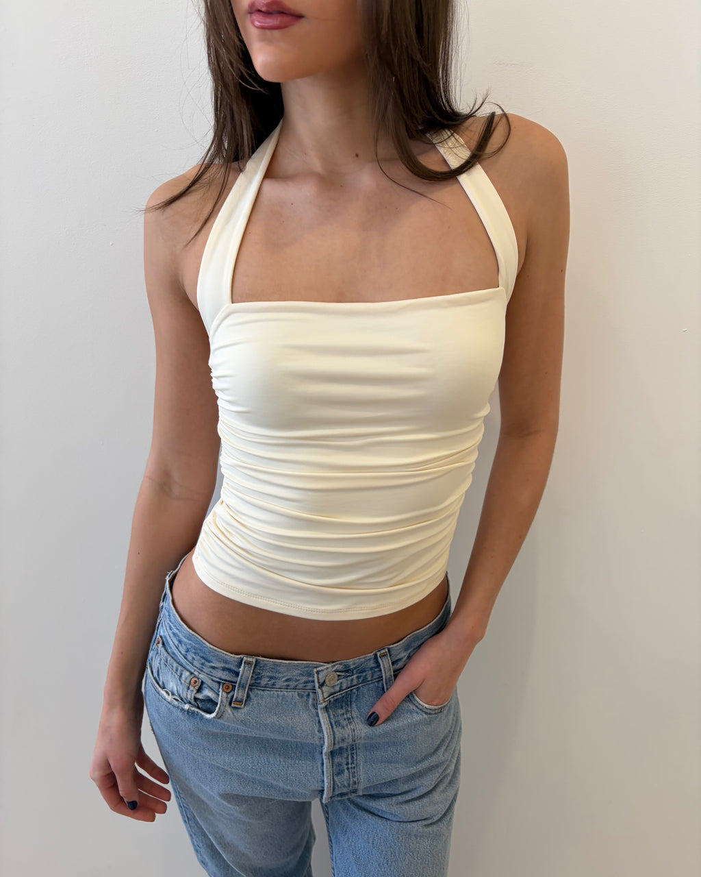 Violet Top (Light Butter)