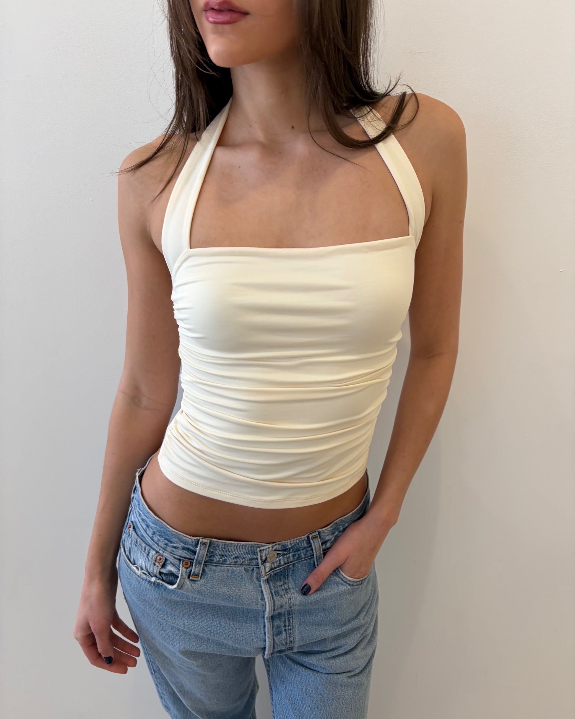 Violet Top (Light Butter)