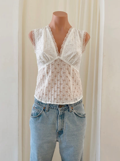 Luna Top (Ivory)