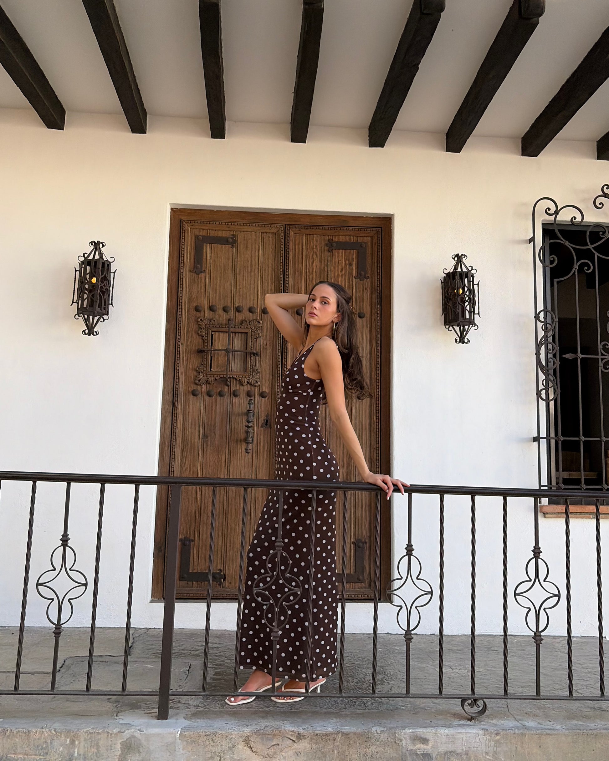 Elizabeth Dress (Brown)