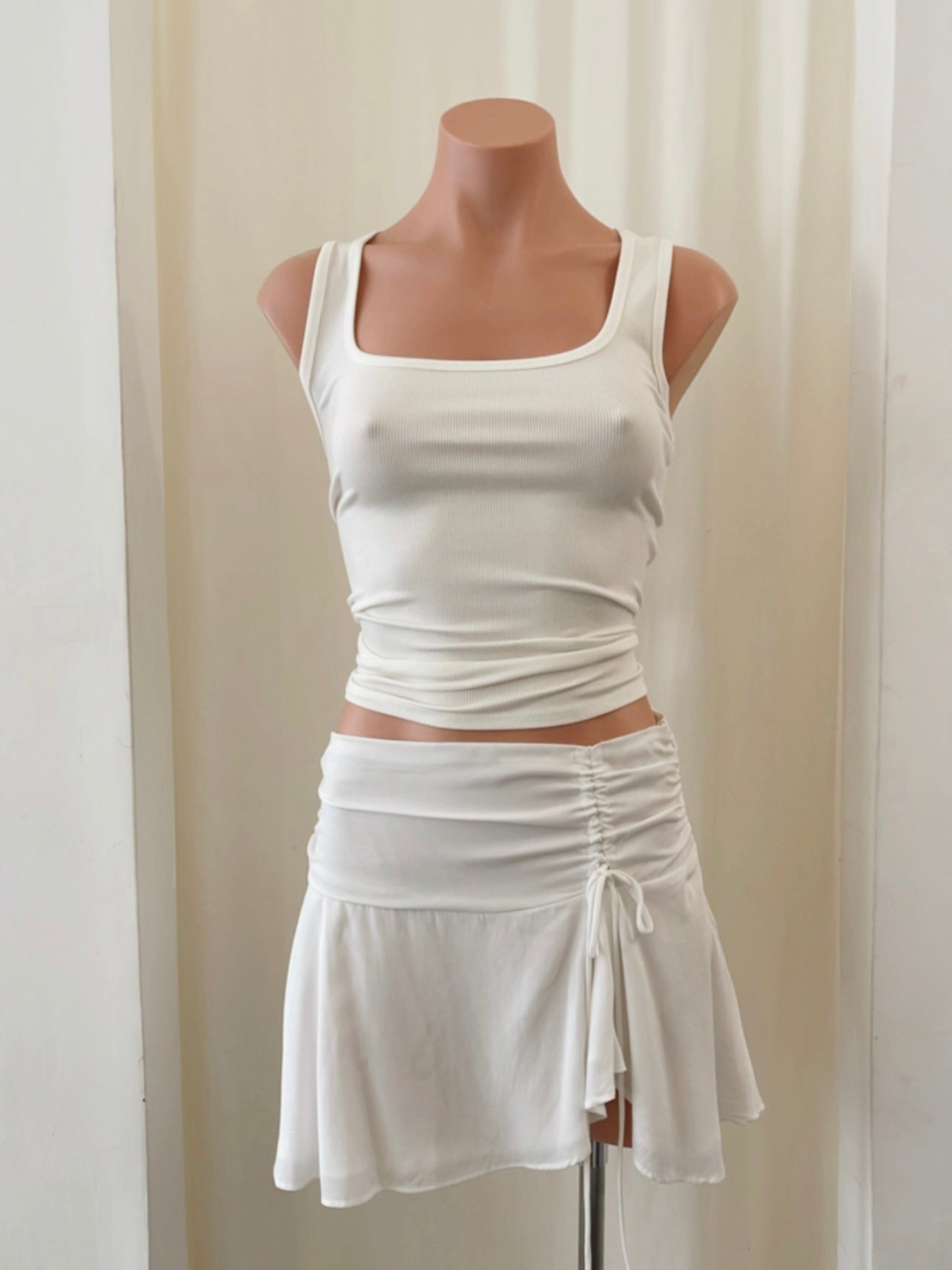 Zoe Skirt (Ivory)