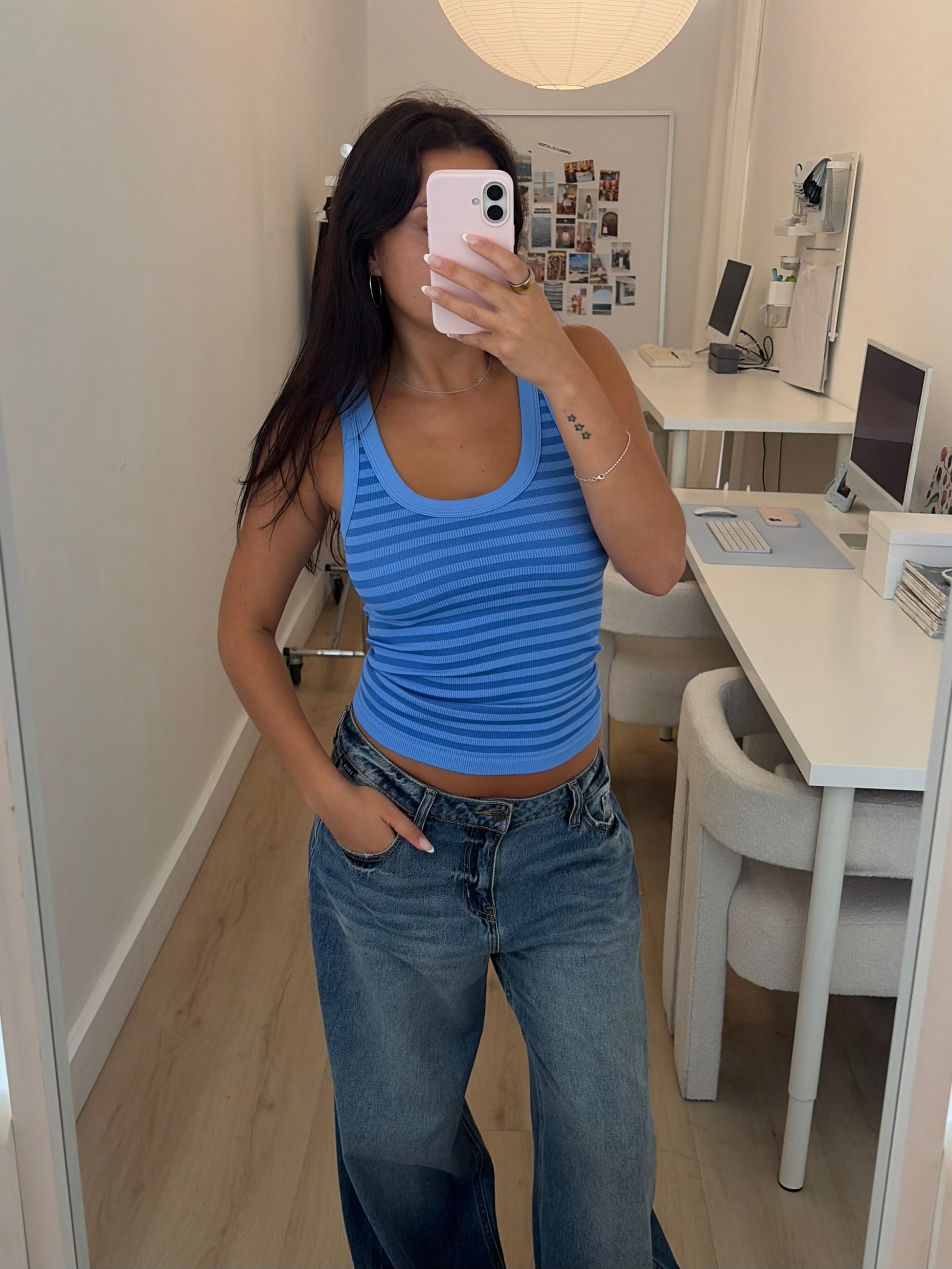 Kendall Tank (Dark Blue)