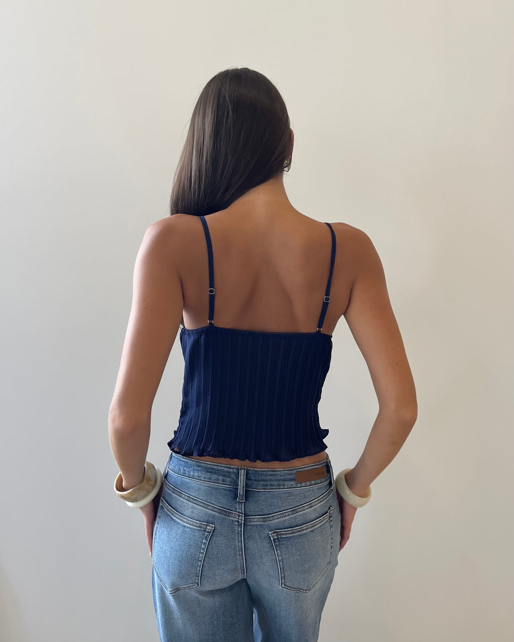 Jasmine Top (Navy)