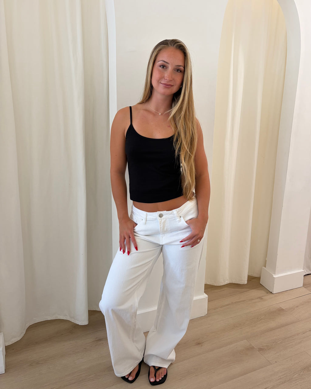 Victoria Jeans (Ivory)
