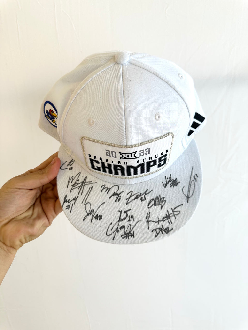 Kansas 23’ Championship Signed Hat